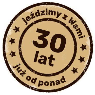 Jeździmy z Wami już od ponad 20 lat!