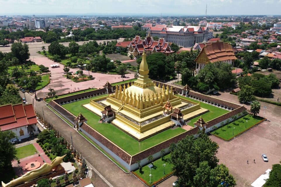 Świątynia Pha That Luang w Vientiane