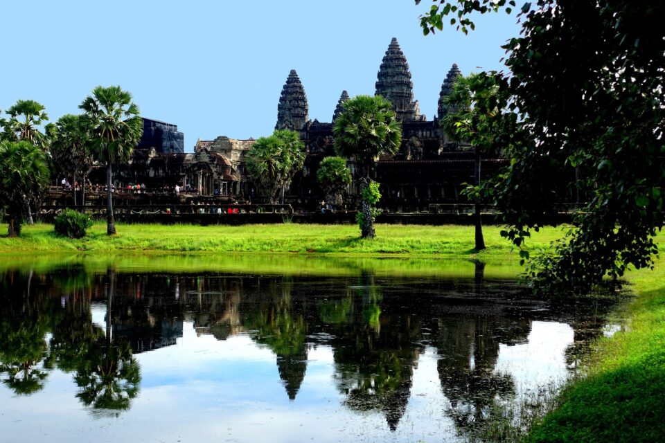Angkor Wat w Kambodży
