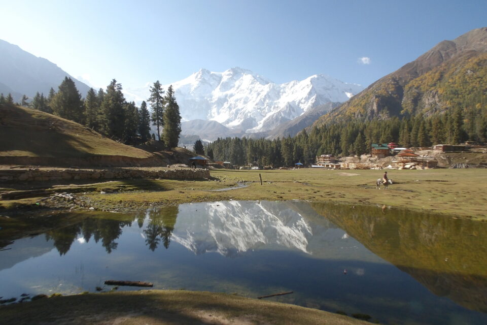 Fairy Meadows z widokiem na Nanga Parbat