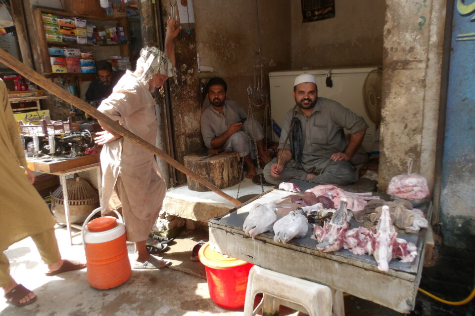Targ mięsny w Islamabadzie