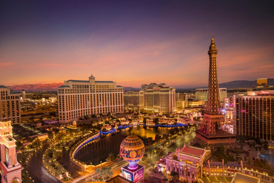 Las Vegas nocą
