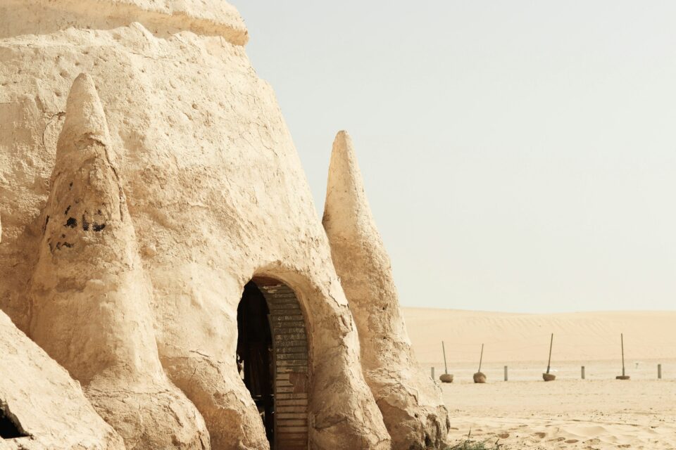Ong Jemel w Tunezji - plan filmowy 