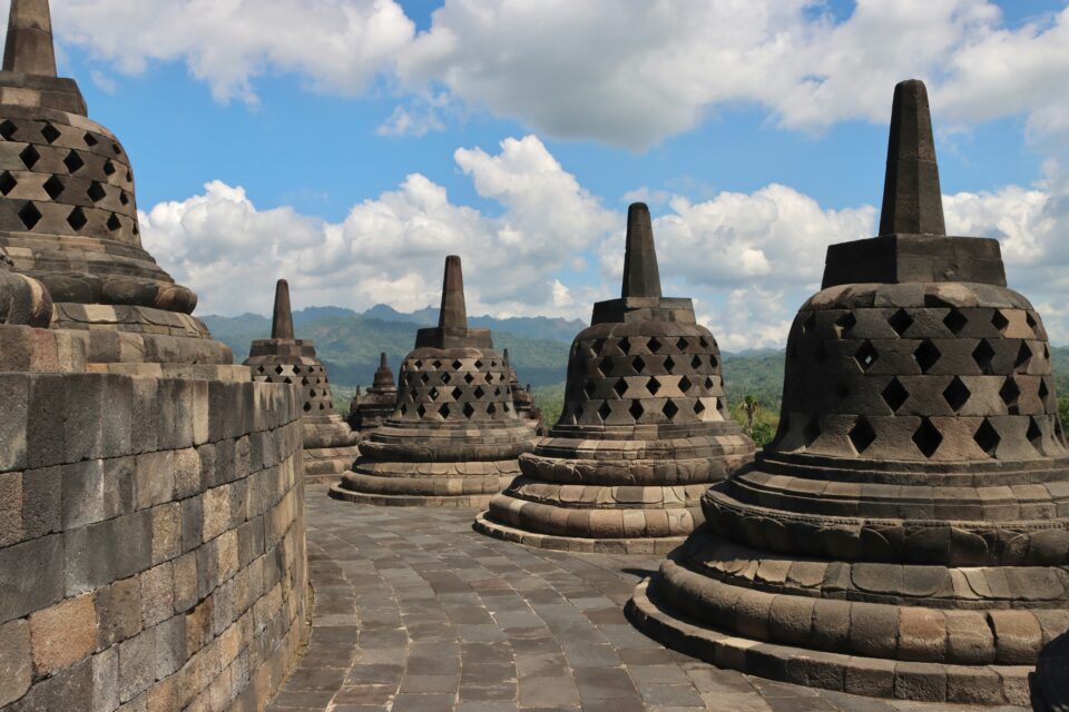 Świątynia Borobodur w Indonezji