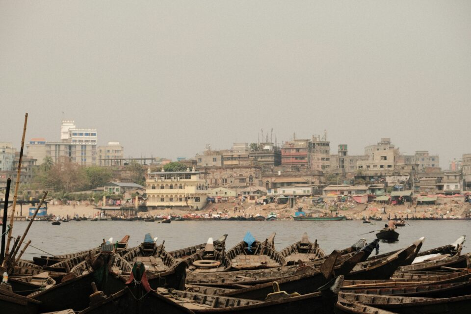 Rzeka Buriganga w Dhace